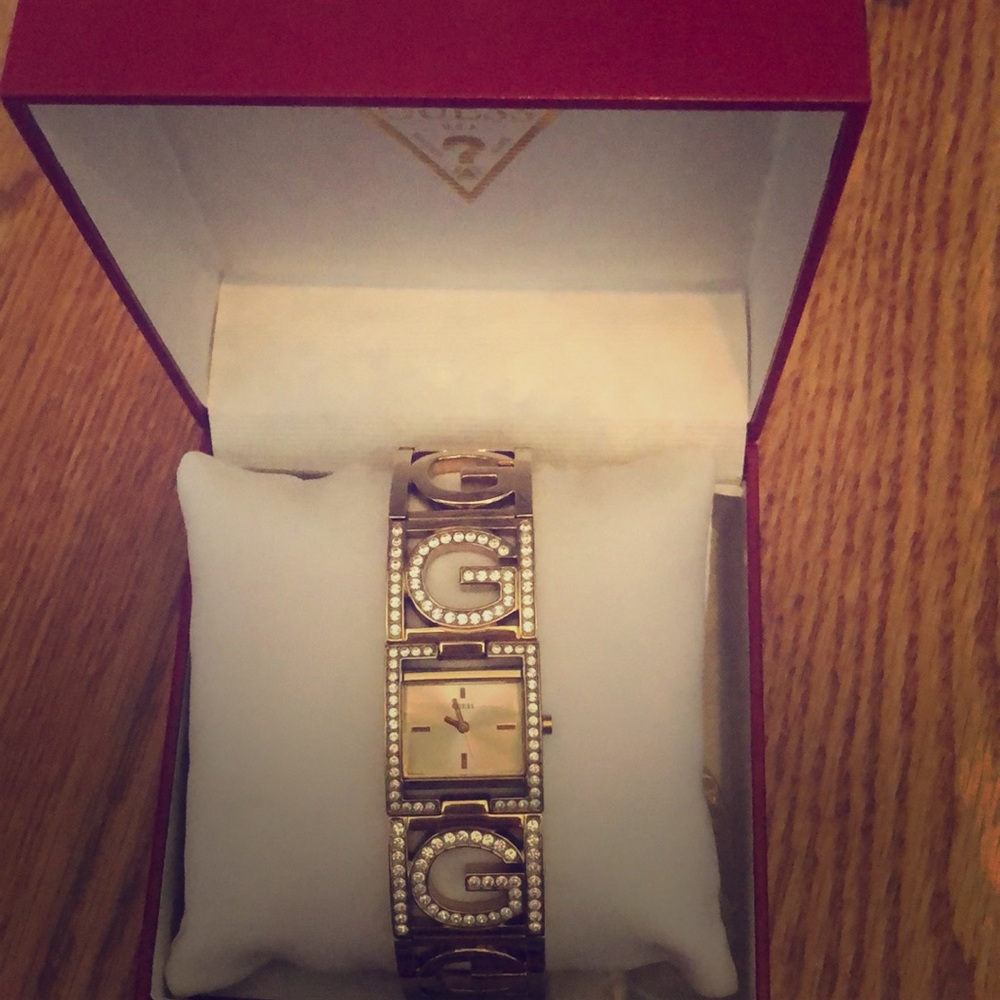 WMNS Guess gold Watch (stainless steel)
